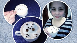 Latte Art Kitten Art