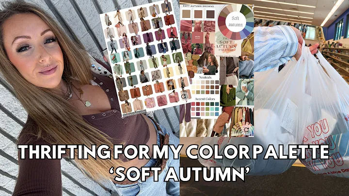 I HAD CHATGPT DO MY COLOR ANALYSIS | SOFT AUTUMN THRIFTING