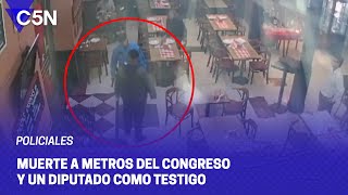 Un Policía Mató A Un Hombre Que Lo Amenazaba Con Un Cuchillo Cerca Del Congreso