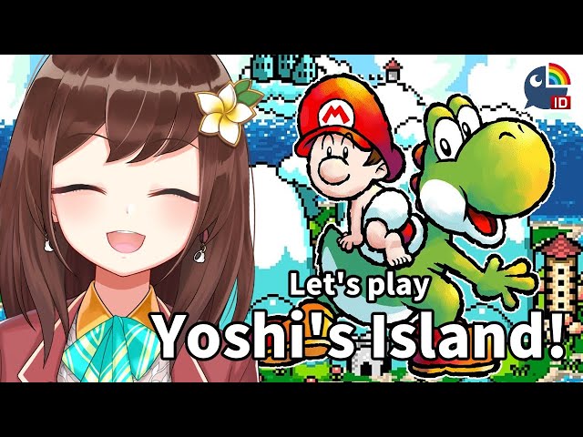 (Yoshi's Island) real comfy hours with cute games【NIJISANJI ID | Hana Macchia】のサムネイル