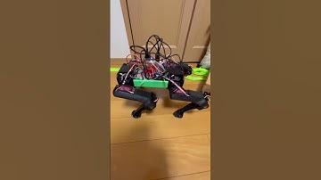 立ち上がる様になりました。#technology #ai #arduino #spot #tech #chatgpt #3dprinting #future #new