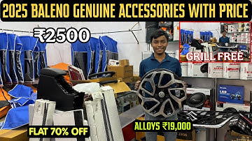 2025 Baleno Genuine Accessories With Price ✅ Baleno Modification 2025 ✅ Baleno Sigma Modified ✅