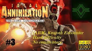 [No Commentary] Total Annihilation: The Core Contingency (PC, 1998) ARM Krogoth Encounter Hard 1080p