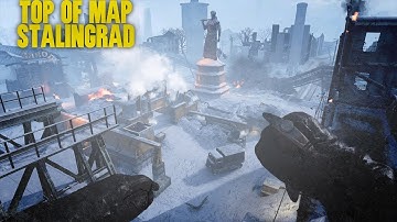 NEW DLC3 (UNITED FRONT) GLITCH - SOLO TOP OF MAP ON STALINGRAD (Call Of Duty: World War II)