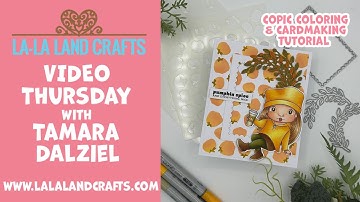 Copic Coloring, Ink Blending & Simple Card Making Tutorial