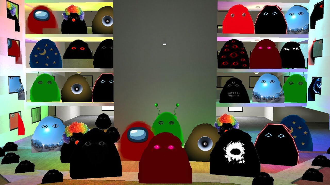 NEW Angry MUNCI Family in MAZE! Nico's Nextbots Garry's Mod 