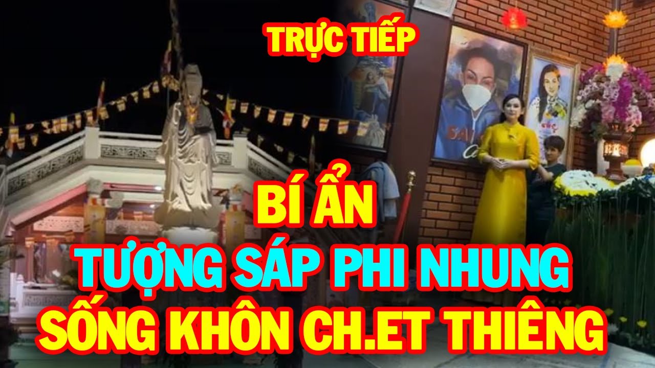 Bí ẩn tượng sáp Phi Nhung tại chùa Pháp Lạc, trước Đại Lễ được người thân cẩn thận thay áo mới - YouTube