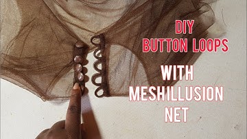 How To Make Customized Button Loop Closure for your corsets, Bustiers And Wedding Dress | Sewing