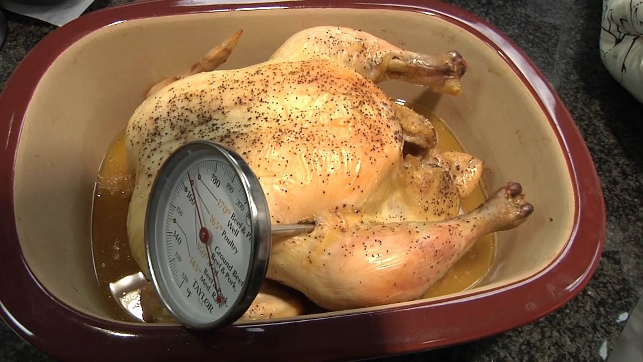 Chicken: How to Properly Take the Internal Temperature with a Meat  Thermometer 