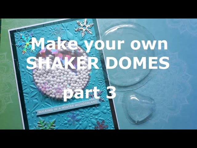 Sizzix Making Essential - Shaker Domes, Jar, 3 x 1 3/4, 6PK