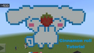 Minecraft Pixel Art: Strawberry Cinnamon Roll Tutorial screenshot 2