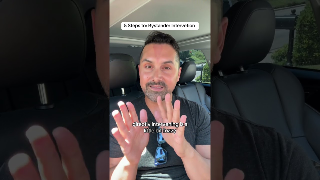 5 Steps of Bystander Intervention