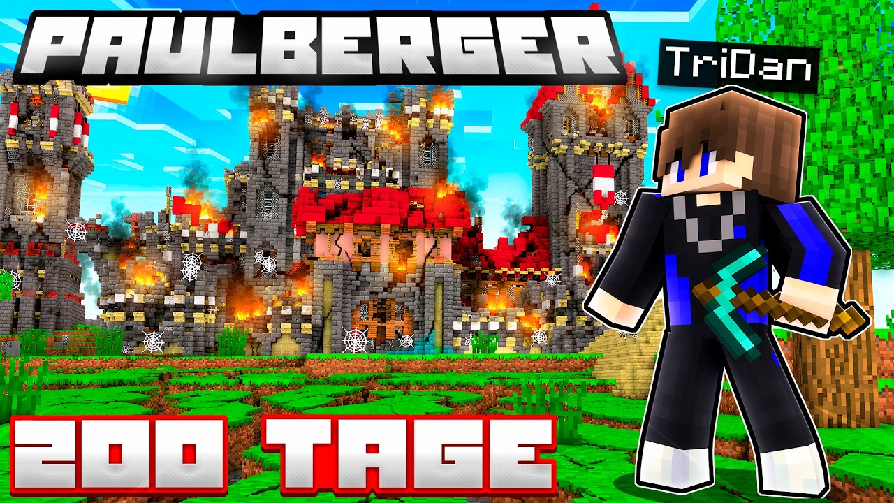 ich BESUCHE MINECRAFT RISIKO nach 200 TAGEN!😱