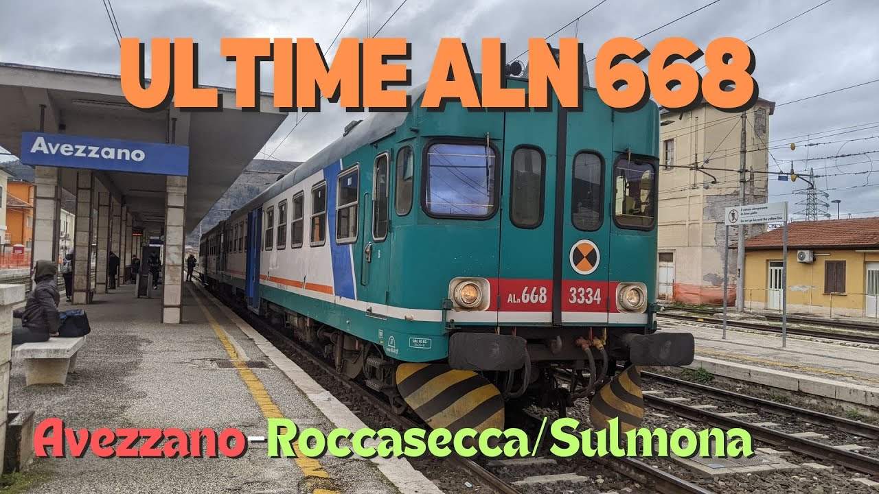 Ultime Aln 668 sulla Avezzano - Roccasecca!