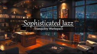 Sophisticated Jazz  [4 Hour]  study music ambience