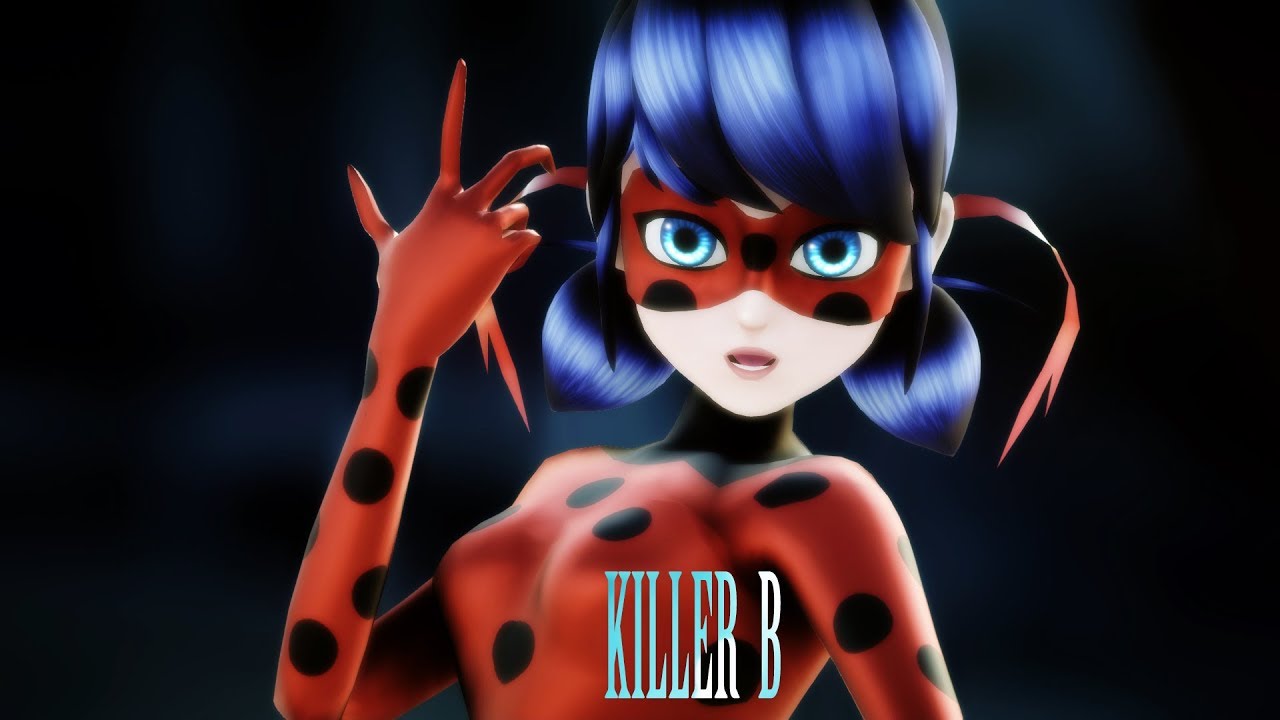 【MMD Miraculous ladybug】Ladybug model testing Killer B YouTube