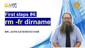 First steps #4: rm -fr dirname