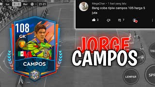 REVIEW PEMAIN JORGE CAMPOS PAHLAWAN HEROES LEVEL UP 15 | FIFA MOBILE