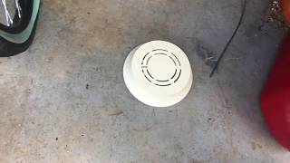 Sunbeam Centurion 45-21 Vintage Smoke Alarm Test