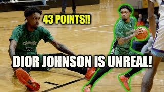 Dior Johnson gets tested in front of D1 Coaches Clarendon vs Ranger College