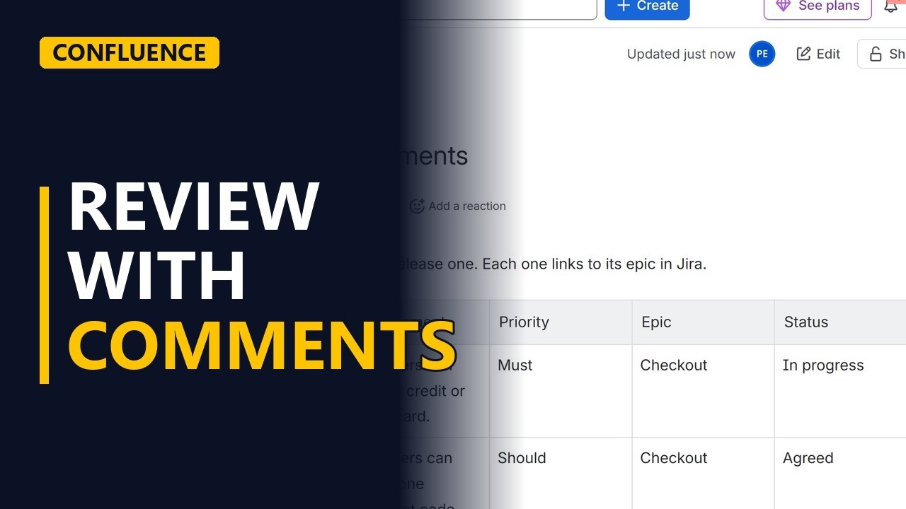 Get Requirements Reviewed With Confluence Inline Comments (Add and Resolve)
