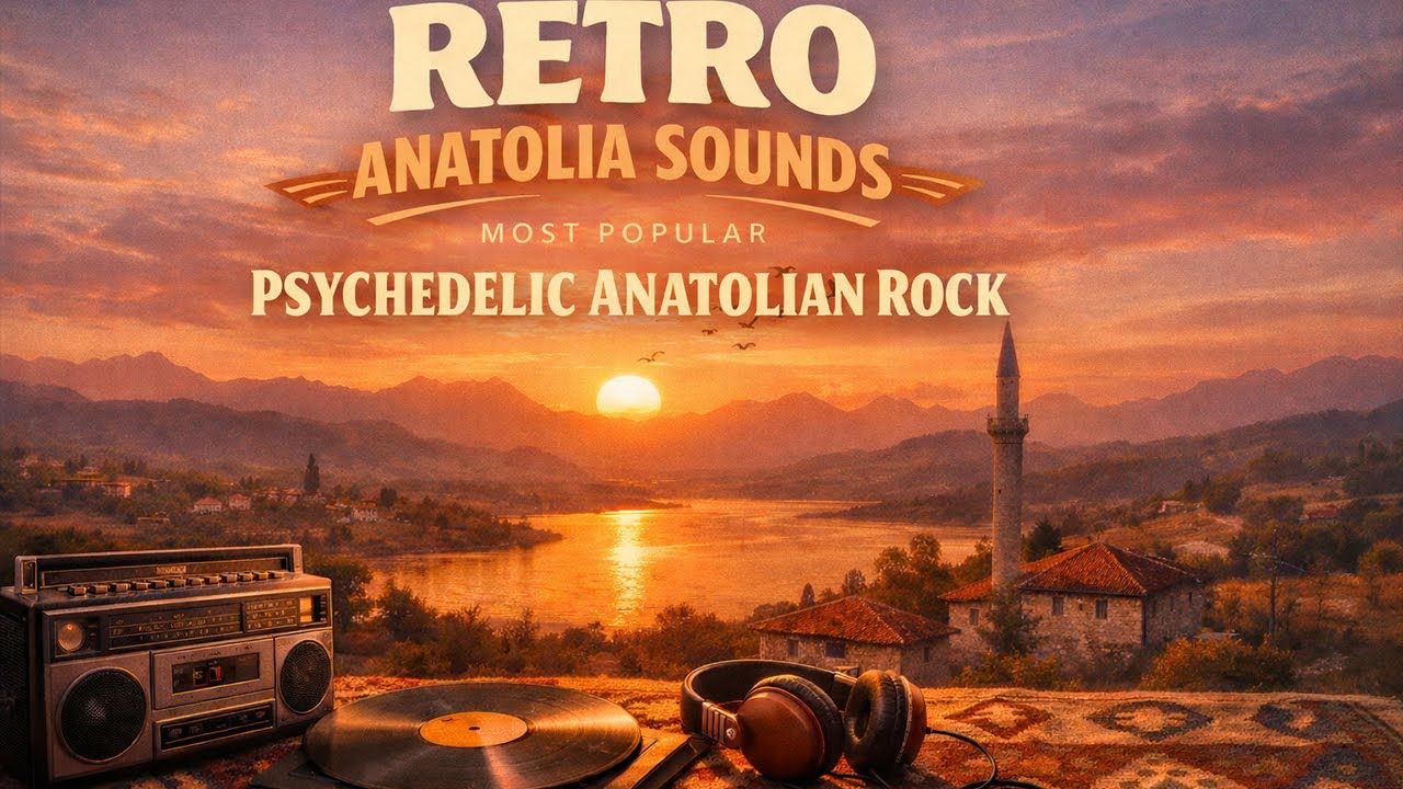 Retro Anatolia Sounds | En Popüler 70s Psychedelic Anatolian Rock 