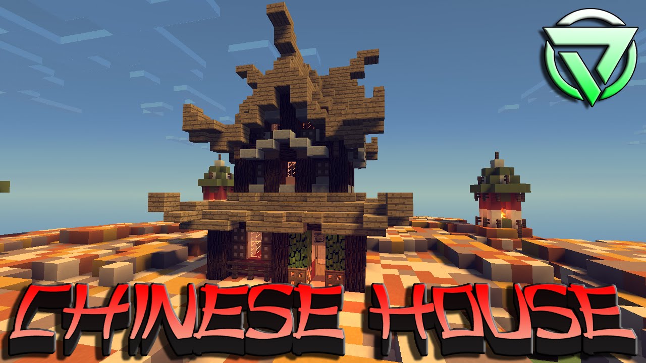 Minecraft Chinese House Tutorial Minecraft Tutorial - Chinese House - YouTube