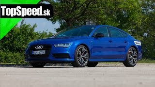 Test Audi A7 Sportback quattro 3.0 V6 BiTDI - Maroš ČABÁK TOPSPEED.sk