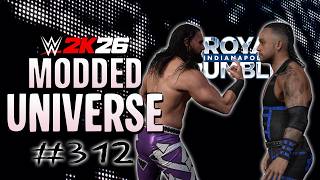 Details ROYAL RUMBLE - WWE 2K26 Modded Universe Mode - Episode 112 News