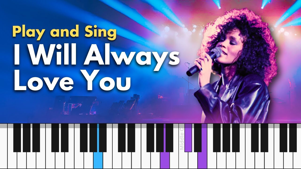 How to play I Will Always Love You on Piano