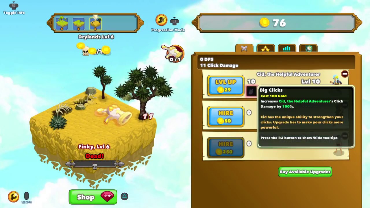 Clicker Heroes GamePlay 121 - TRANSCENDENCE