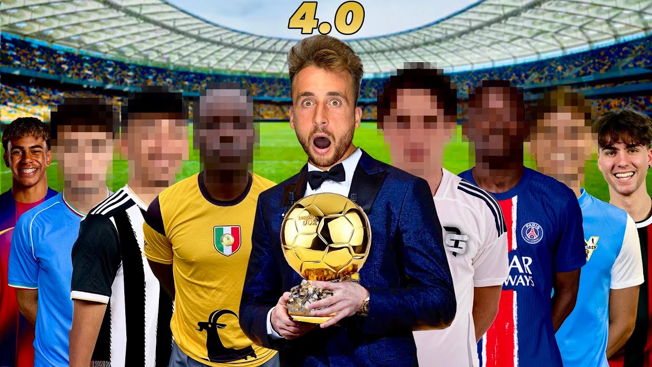 Il nuovo PALLONE D’ORO più GRANDE di TUTTI I TEMPI…😱