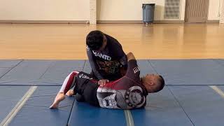 Kimura Sweep from Half Guard (Option 2)