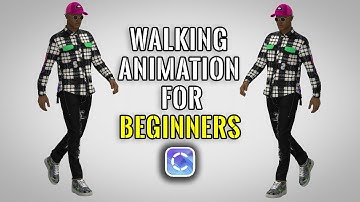 3-Min CLO3D Walk Animation Tutorial for Beginners