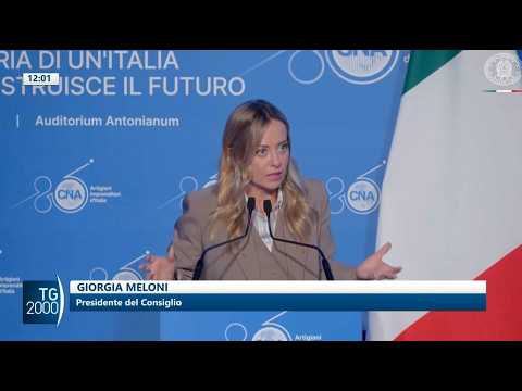 Video Meloni chiede all'Ue allentamento vincoli bilancio a causa dell'inflazione