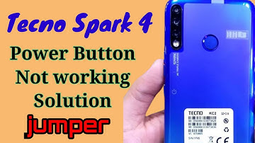 Tecno Spark4 (kc2) Power Button Not working Solution.