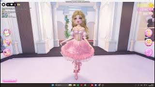 🩰 Barbie Nutcracker Ballerina Look in Dress to Impress ✨👑