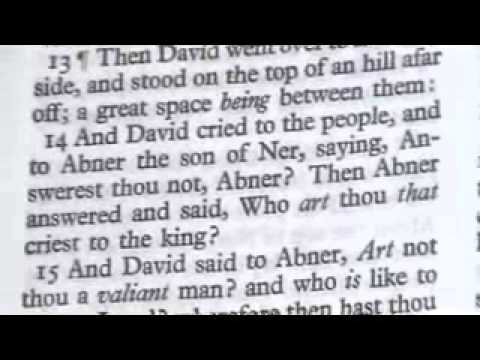 1 Samuel 26 King James Holy Bible