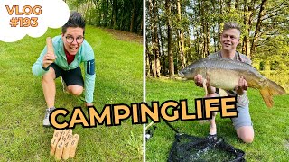 CAMPINGLIFE! We bezoeken Fort Eben Emael en vangen 3 dikke Karpers op de camping! #193