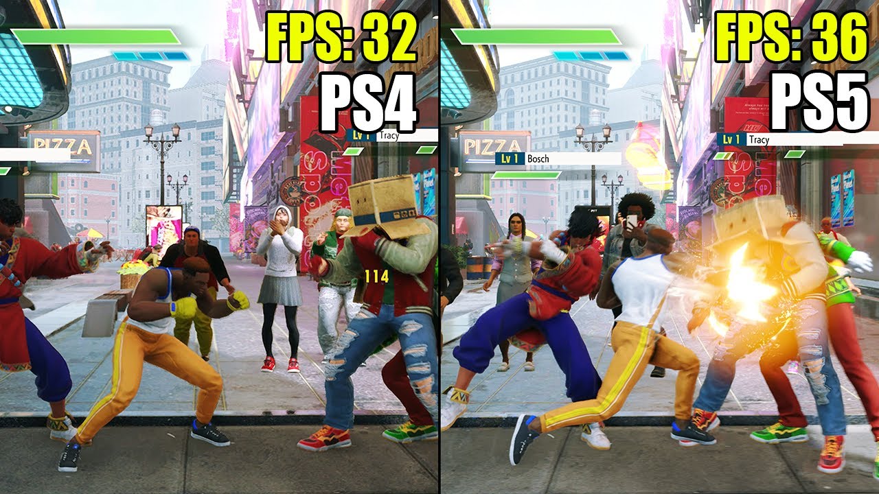 Street Fighter 6 PS4 vs PS5 Comparison  Loading, Graphics and FPS Test 