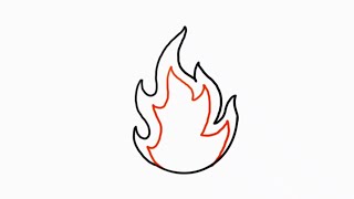 Fire Fly || Funny Animation, How to Draw Fire, Very Very Easy 🤓