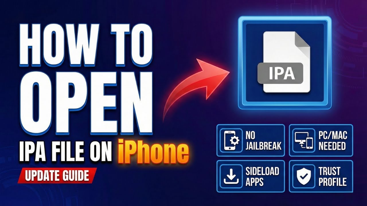 Как открыть файл IPA на iPhone (2026)