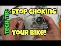 Stop over using your choke!!