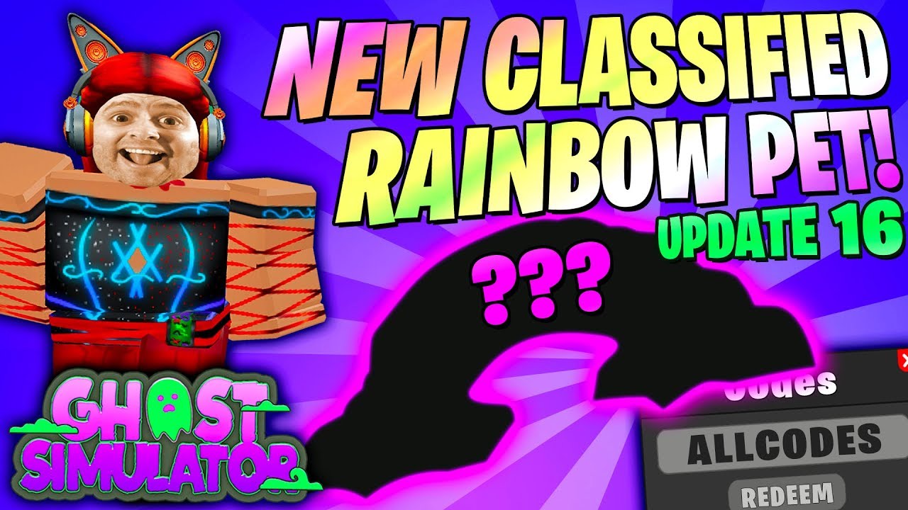 New Classified Pet Board Crate Achievements Codes Giveaway Roblox Ghost Simulator Update 16 Youtube - roblox ghost simulator finley's sword