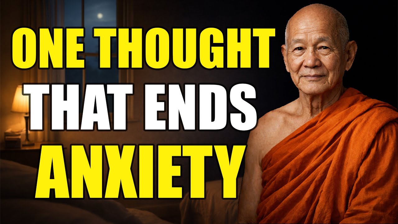 The One Buddhist Thought That Ends Anxiety | Even After 60