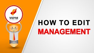Add or Edit Management - Management Details | VIDYA School Website | VK SOFT screenshot 5