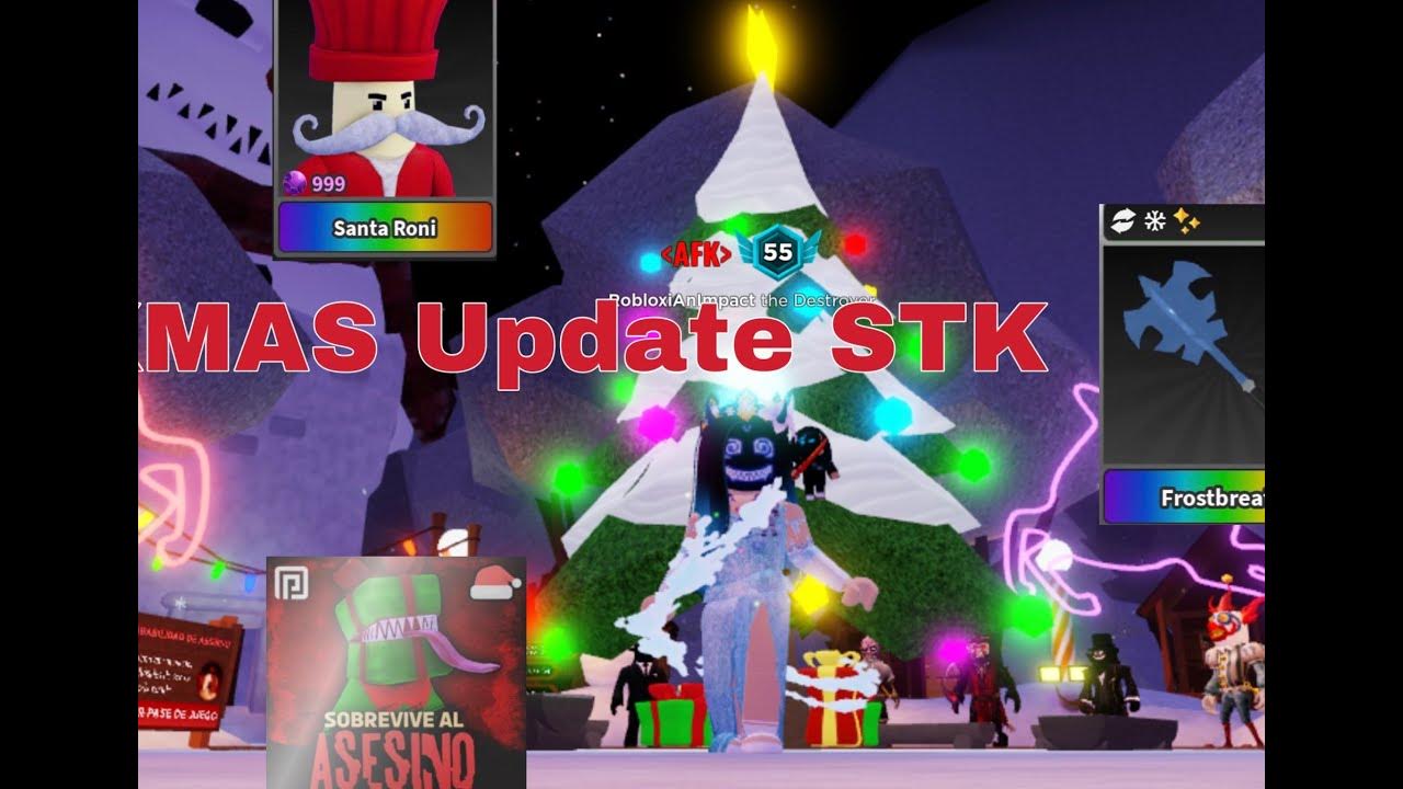 Finally Christmas update STK is here! New Cabin + killers Roblox