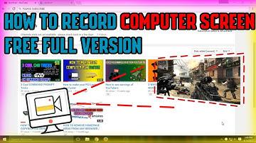How to record your Computer Screen FREE - Full Version ZD SOFT SCREEN RECORDER 8.1