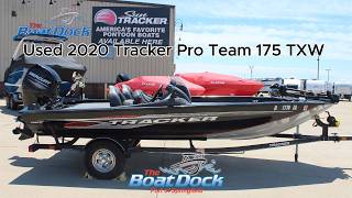 Used 2020 Tracker Pro Team 175 TXW Walkthrough | Affordable Bass Boat Ready to Fish | The Boat Dock