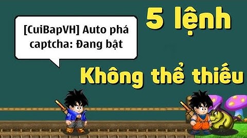 Top 5 Lệnh Hack Hỗ Trợ Up Sét Kích Hoạt Xuyên Bảo Trì - Ngọc Rồng Online